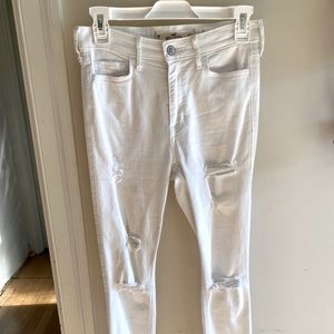 Hollister White Skinny Jeans